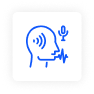 original speech recognition and synthesis icon - asteriskservice